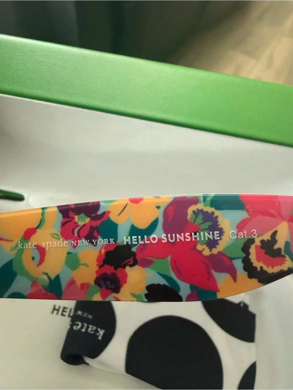 Kate Spade FABIA/S Havana Brown Cat Eye Sunglasses NWT Full Inclusion